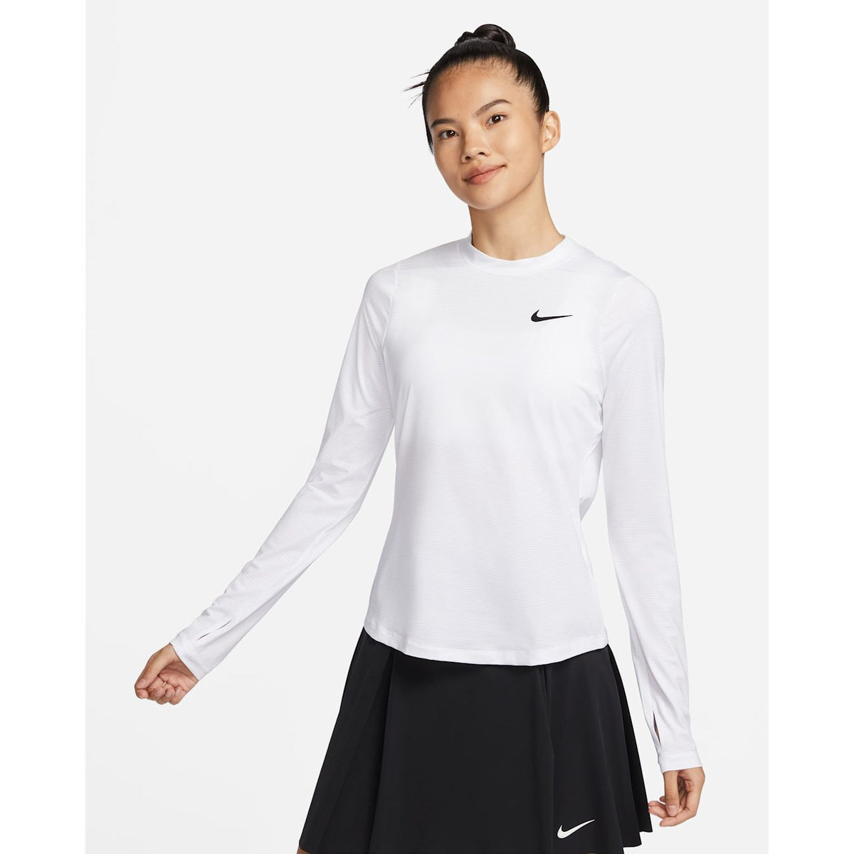 CHANDAIL NIKE NIKE DRI-FIT UV LONG SLEEVE GOLF SHIRT FEMME