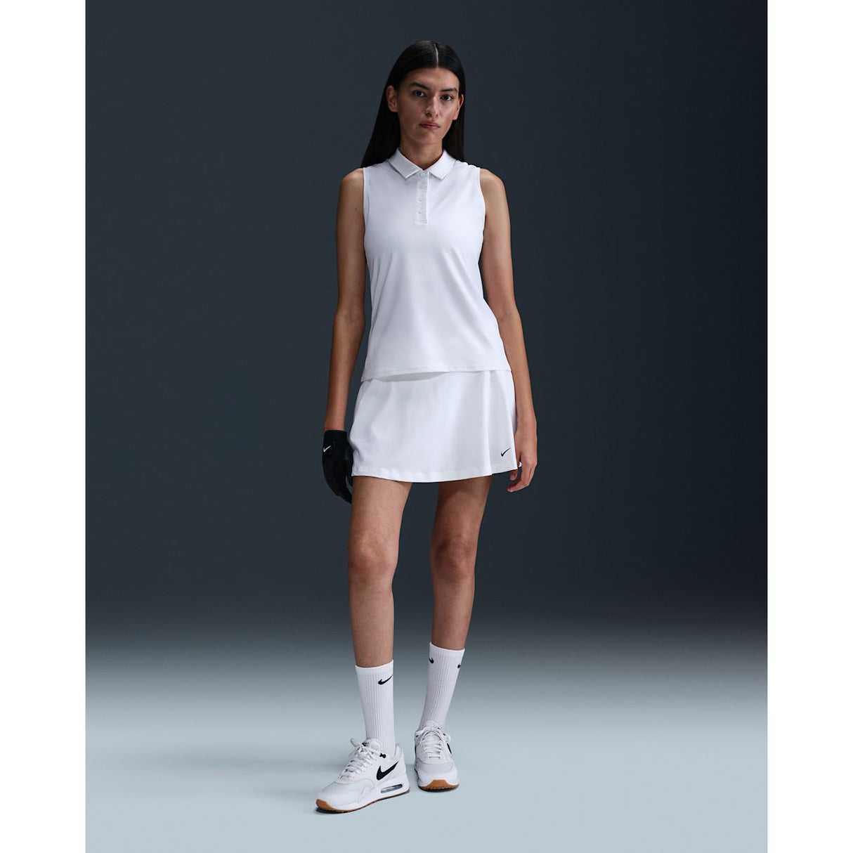 NIKE DRI-FIT VICTORY SLEEVELESS WOMEN'S POLO SHIRT