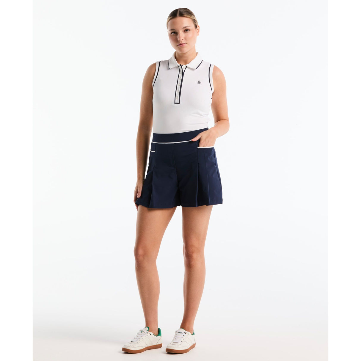 JUPE PENGUIN TEXTBOOK FLORAL SKORT