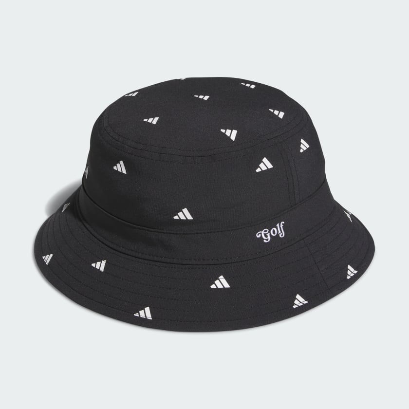 Adidas Women's Durable Recycled Printed Bucket Hat for Performance on the Course