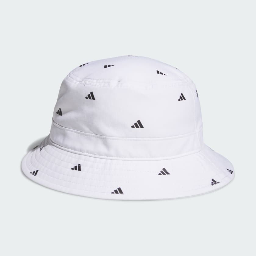 Adidas Women's Durable Recycled Printed Bucket Hat for Performance on the Course