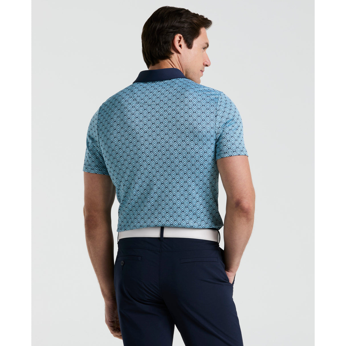 Polo Original Penguin Golf Jacquard Bohème Teinté En Fil Performant