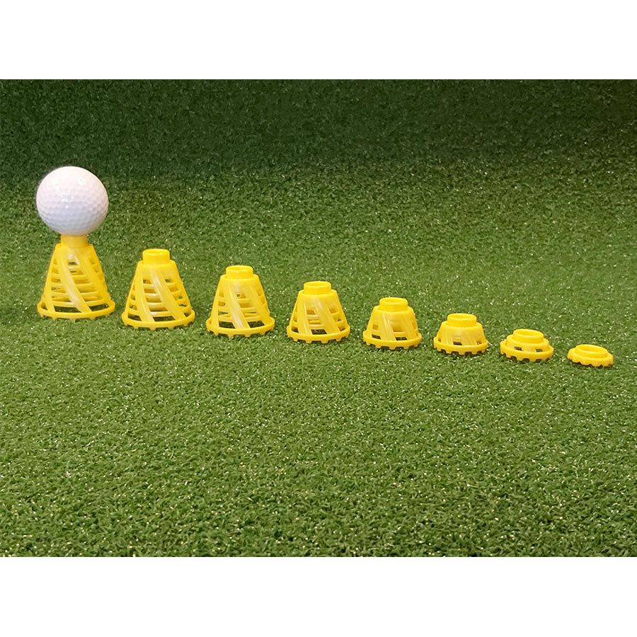 Birtee Basket Tee 2 Pack Pro Speed Bleu Taille 1,5 Pouce Pour Drive