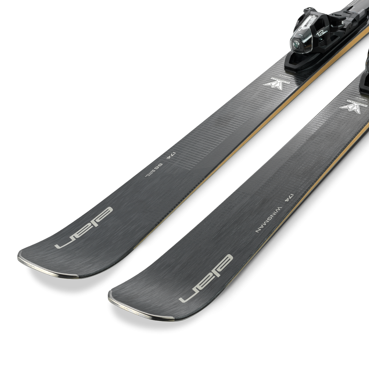Ski Elan Wingman 86 Black Edition W/ EMX 12.0