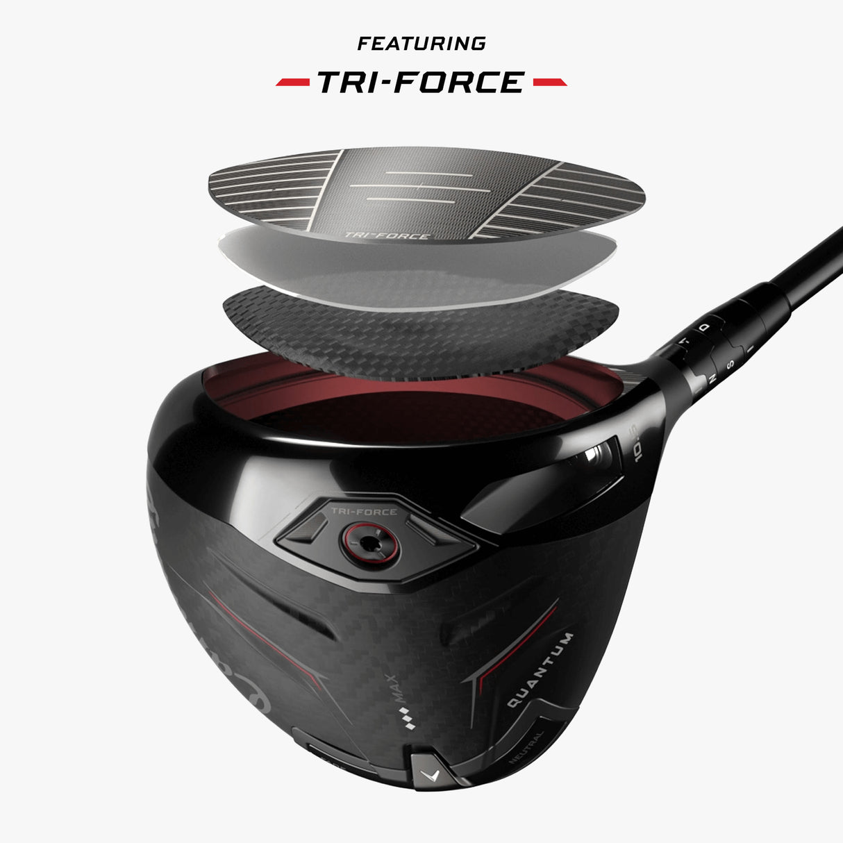 DRIVER CALLAWAY QUANTUM TRIPLE DIAMOND MAX