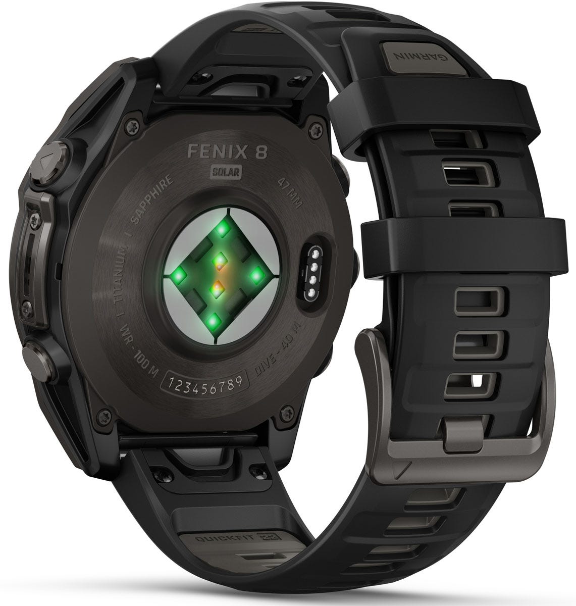 MONTRE GARMIN FENIX 8 47MM SOLAIRE BLK
