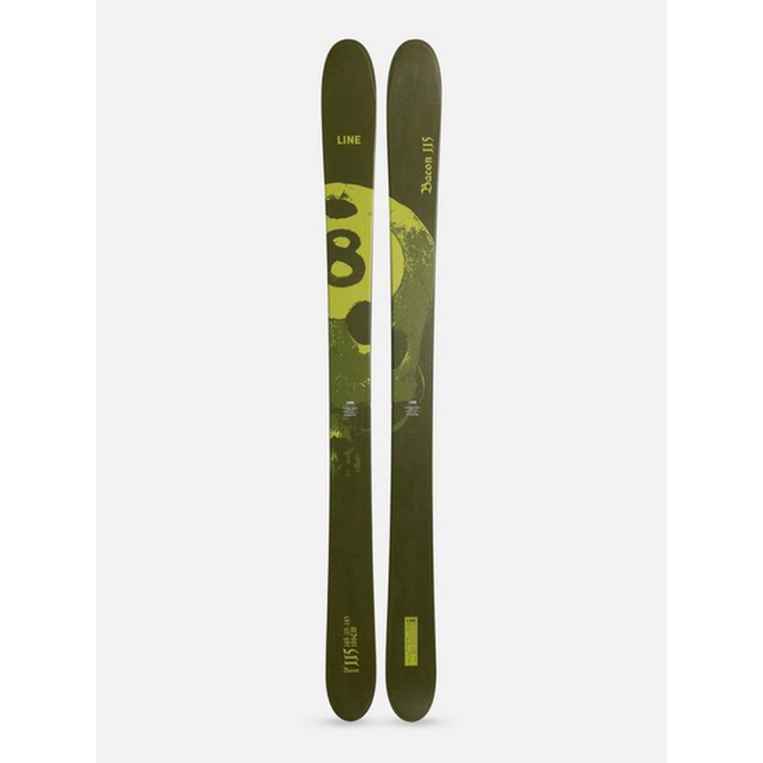 Ski Twin Tips Line Bacon 115 Flat