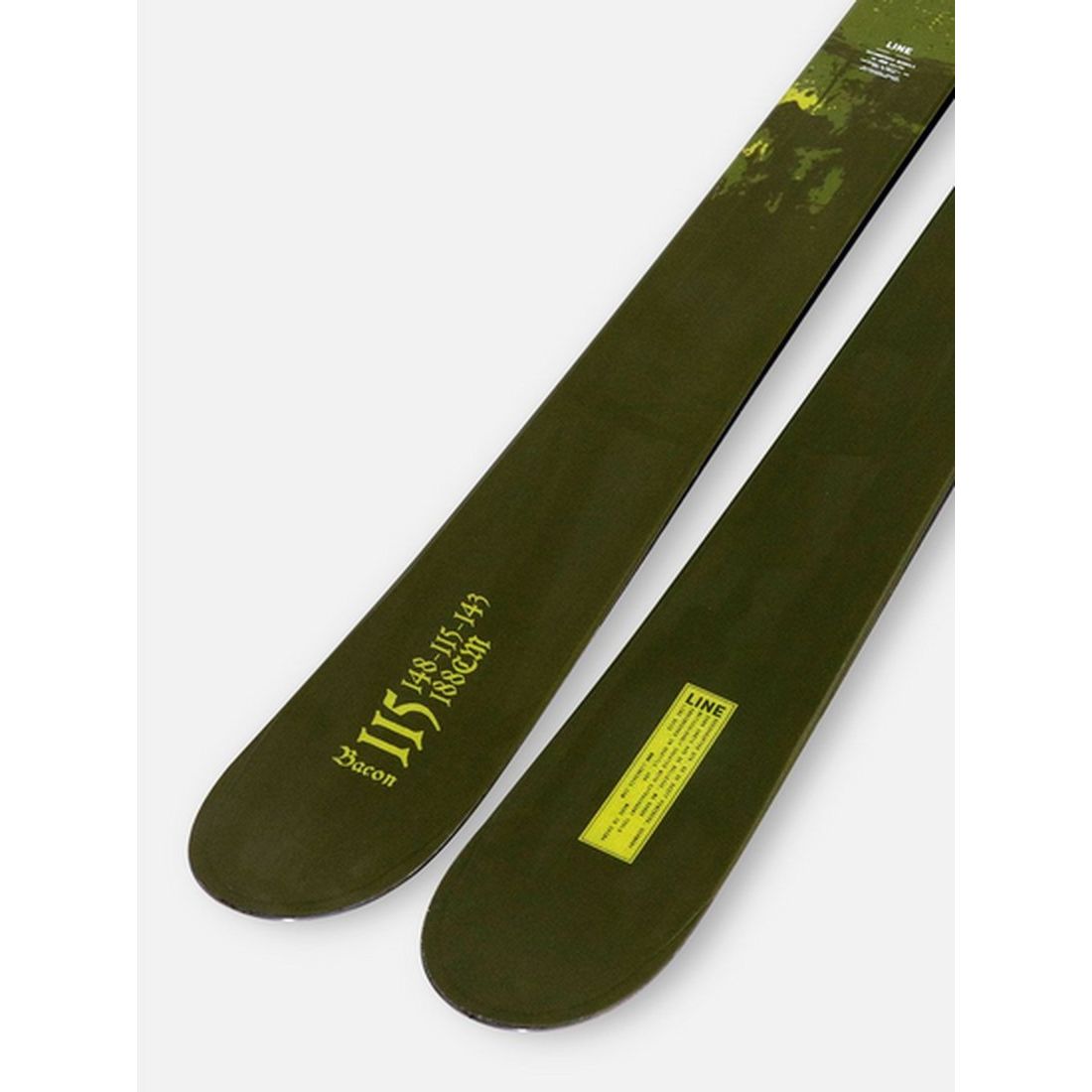 Ski Twin Tips Line Bacon 115 Flat