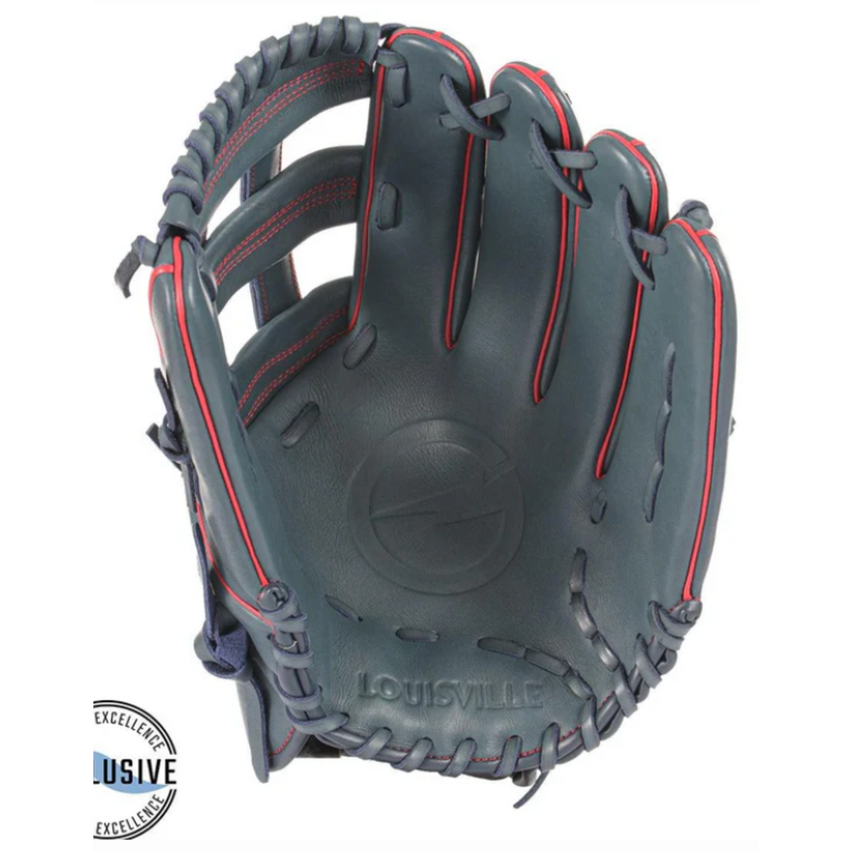 GANT SLOWPITCH LOUISVILLE GENESIS FG BLACK/RED (LEFT HAND THROW)