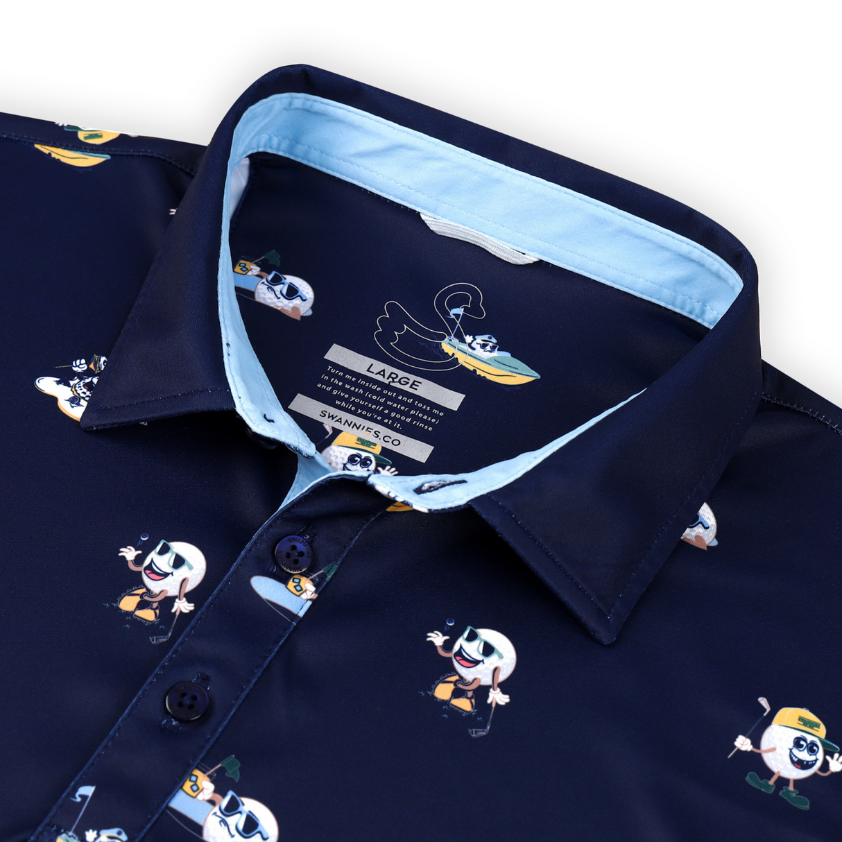 POLO GOLF Meinke Durable And High-Performing Polo Shirt REPREVE Polyester