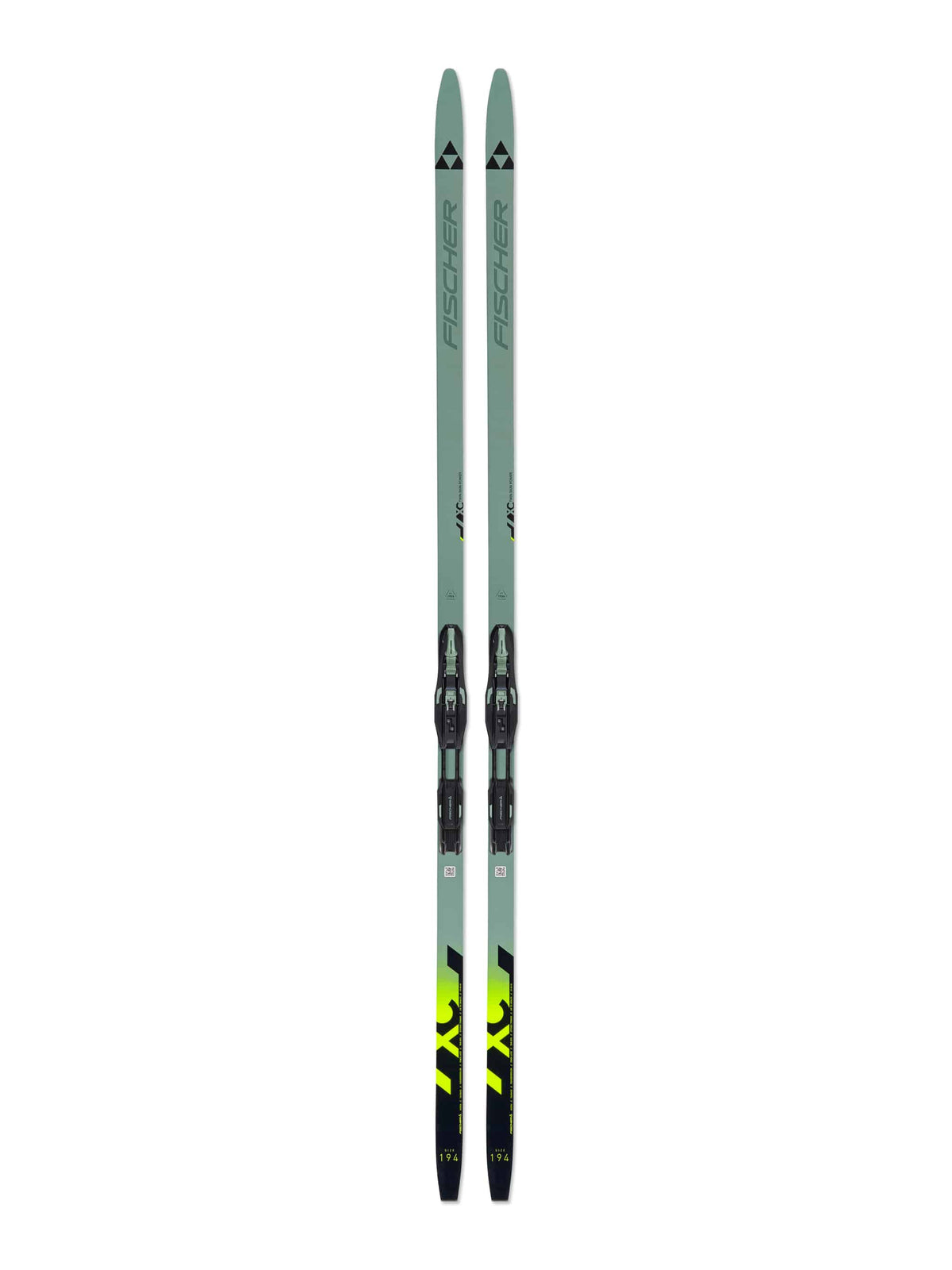 Fischer Twin Skin Power Stiff EF Skis With Bindings