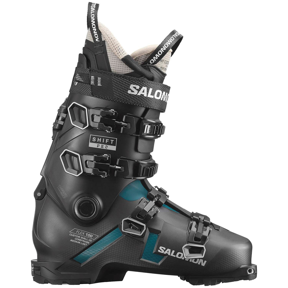 Salomon Botte Shift Pro 100 AT GW Performances Hybrides Pour Ski Alpin