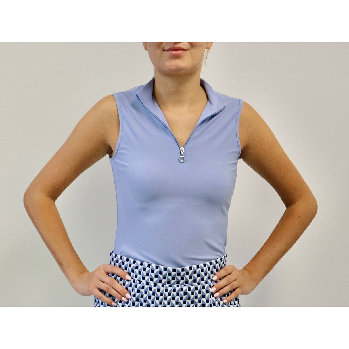 POLO DEXIM Sans Manches Angie Performance Supérieure Tissu Durable