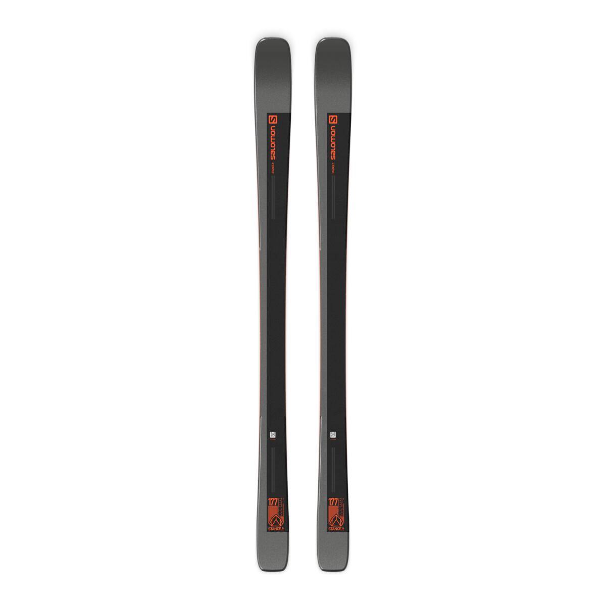 Salomon Stance 84 Flat Ski Pour Neige Dure Et Damée Conduite Fluide