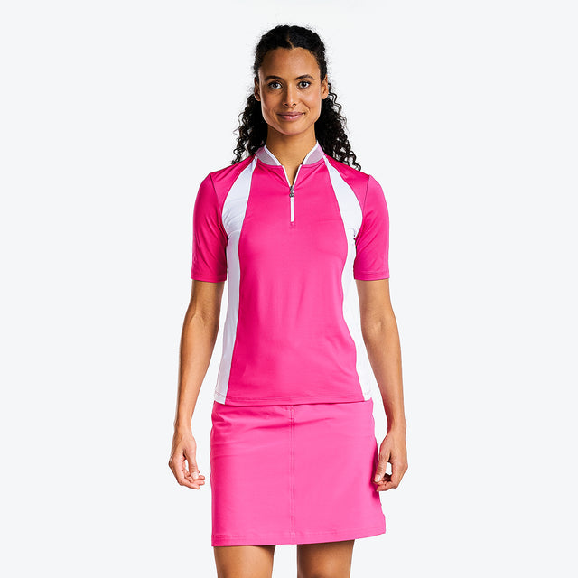 Polo Nivo Cali Mock Golf Performance Sur Le Green Endurance Optimale