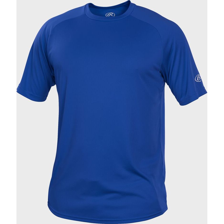 Rawlings Performance Enfant T Shirt Pro Dri Interlock Pour Cent Polyester Gestion Humidité YRTT
