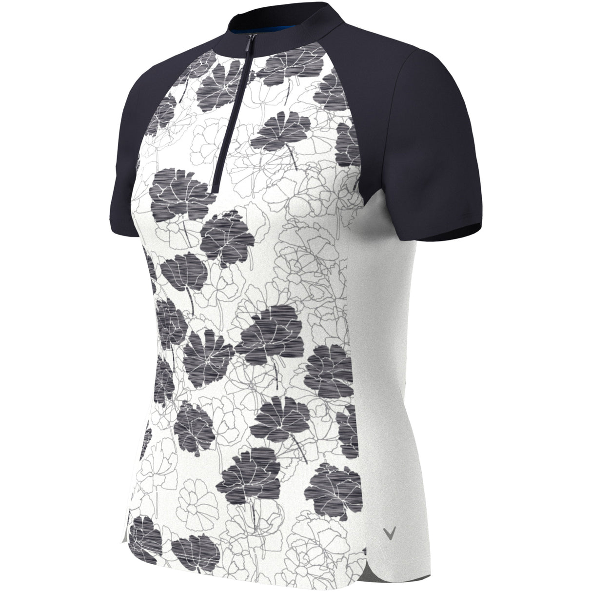 Callaway Polo Femme Texture Découpée Premium Pour Performance