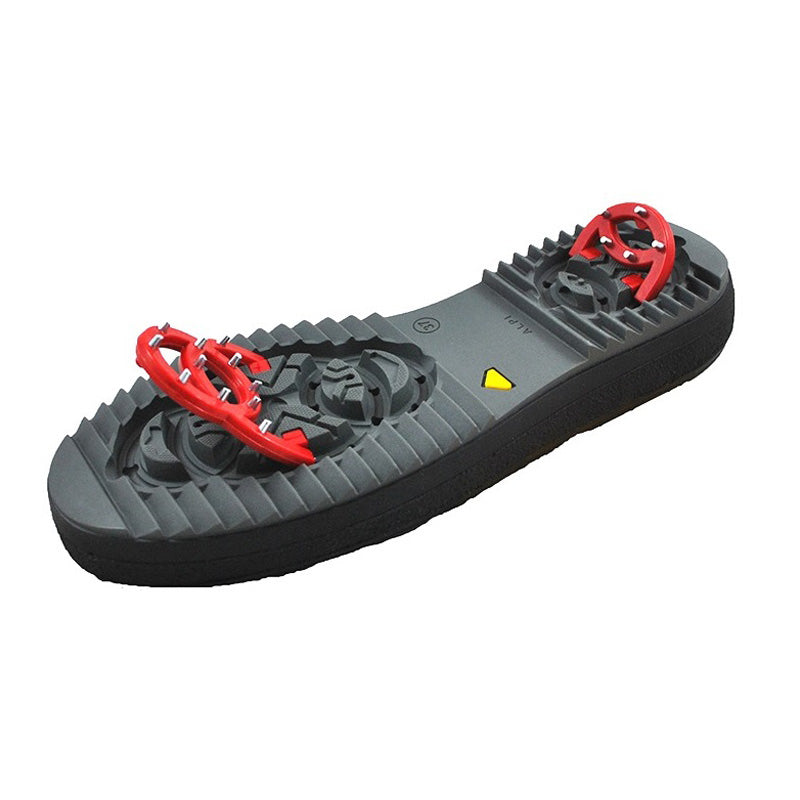 Navatex Botte Homme Crampons Amovibles Imperméable Tige Haute