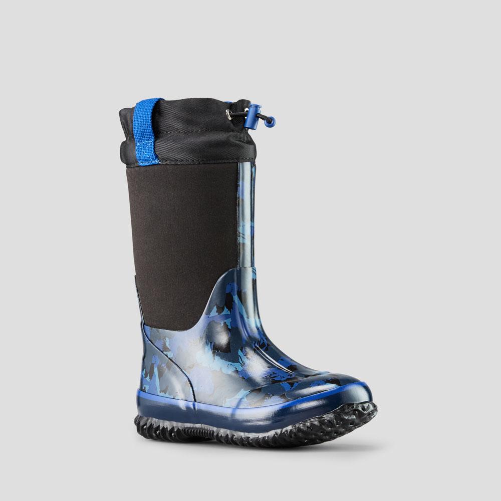 Cougar Botte Neoprene Camo Enfant Taille 2 Chaude Adhérente Et Facile À Enfiler