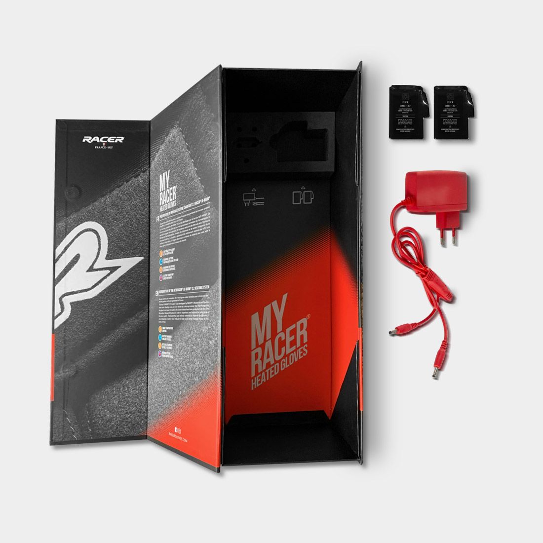 GANT Gants Chauffants Racer Connectic 4 Homme Haute Autonomie