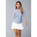 CHANDAIL IBKUL ROMINA MANCHES LONGUES MOCK ZIP
