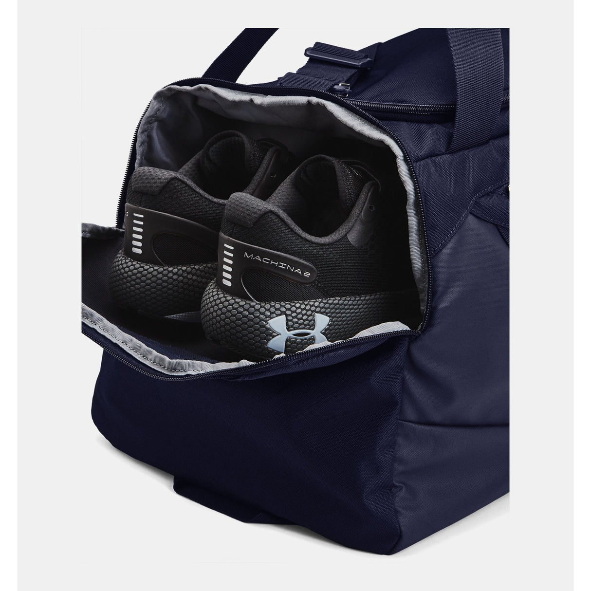 UA Undeniable 5.0 Duffle Bag, Medium Size, Midnight Blue, Lightweight