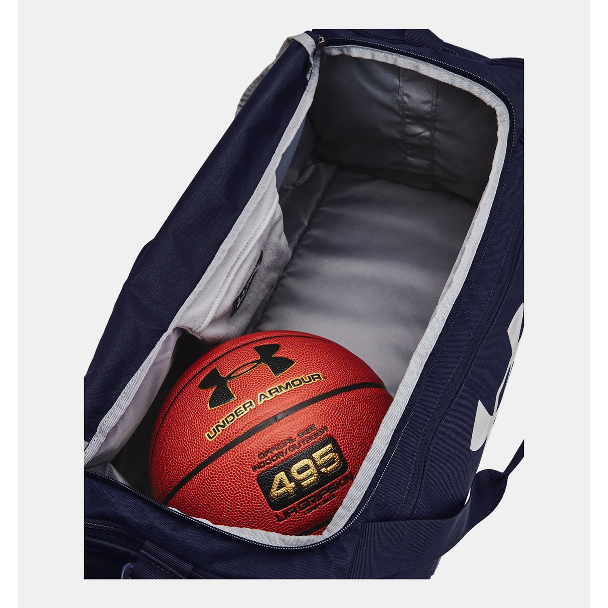 UA Undeniable 5.0 Duffle Bag, Medium Size, Midnight Blue, Lightweight