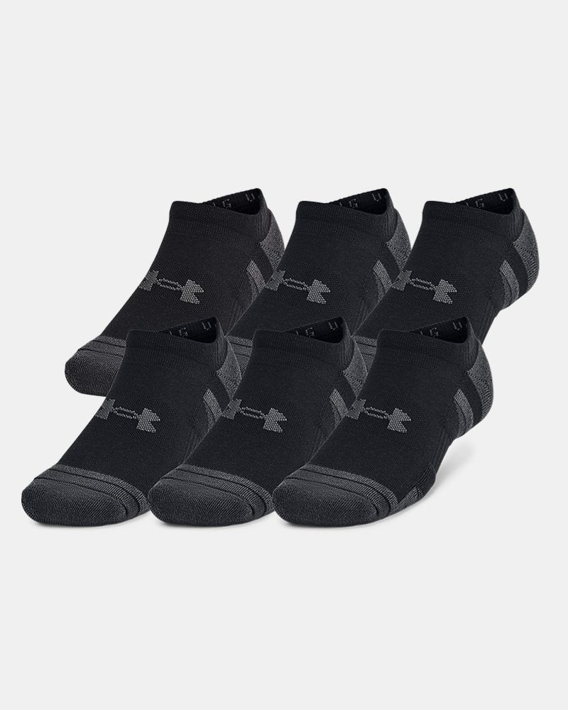 UNDER ARMOUR PERFORMANCE TECH LOW 6-PACK UNISEX SOCKS