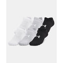 UA ESSENTIAL CUSHION NO SHOW SOCKS (6 PACK)