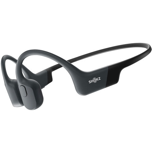 Shokz OpenRun Black Wireless Bone Conduction Headphones Lightweight and Comfortable Premium
