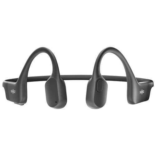 Shokz OpenRun Black Wireless Bone Conduction Headphones Lightweight and Comfortable Premium