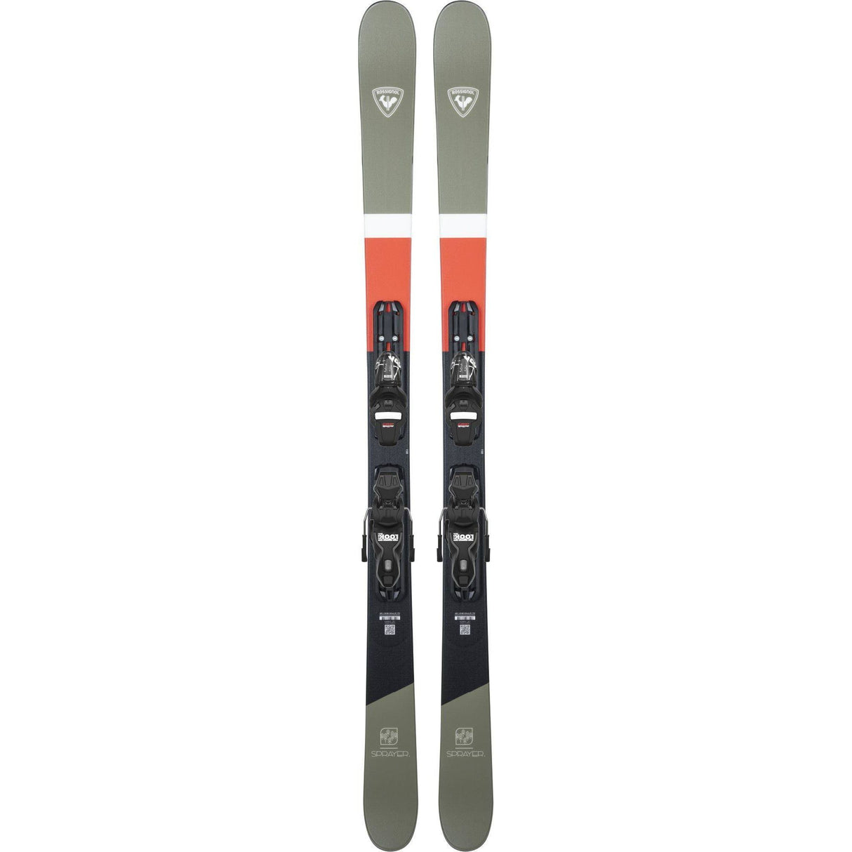 Rossignol Twin Tips Sprayer et Fixations XP10 Ski Junior Freeski 2025
