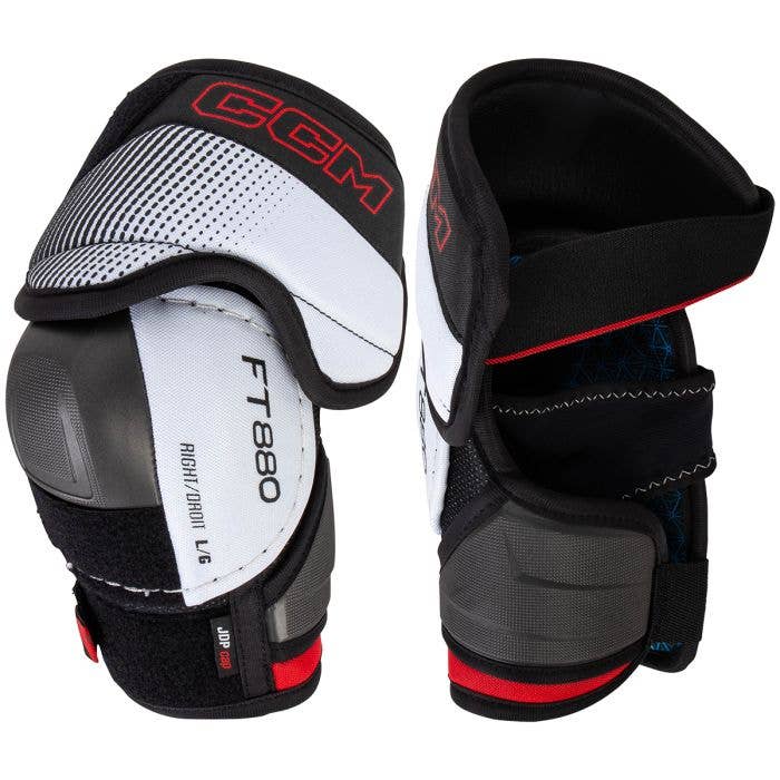 CCM Jetspeed FT880 SR Lightweight and Breathable Elbow Pads for Ice Hockey