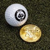 PINS & ACES BITCOIN BALL MARKER