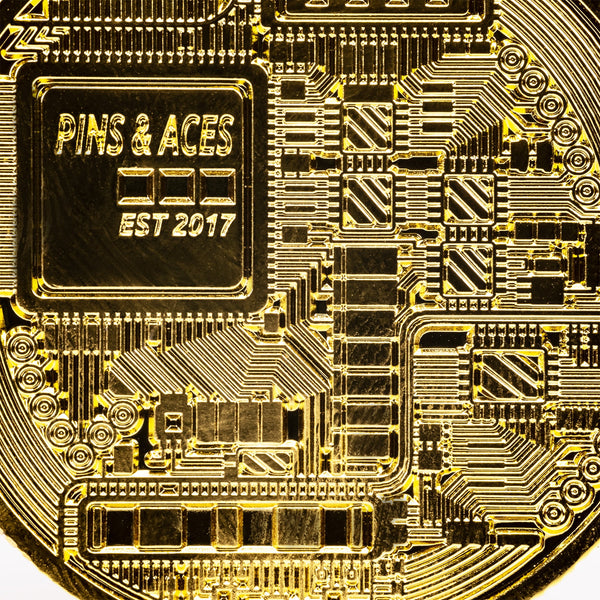 PINS & ACES BITCOIN BALL MARKER