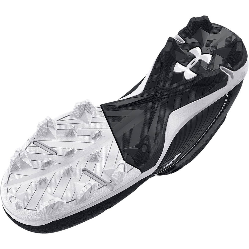 Under Armour Leadoff Mid Jr Chaussure Baseball Traction et Amorti