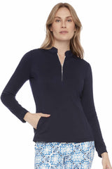 POLO MANCHES LONGUES SWING CONTROL TOP