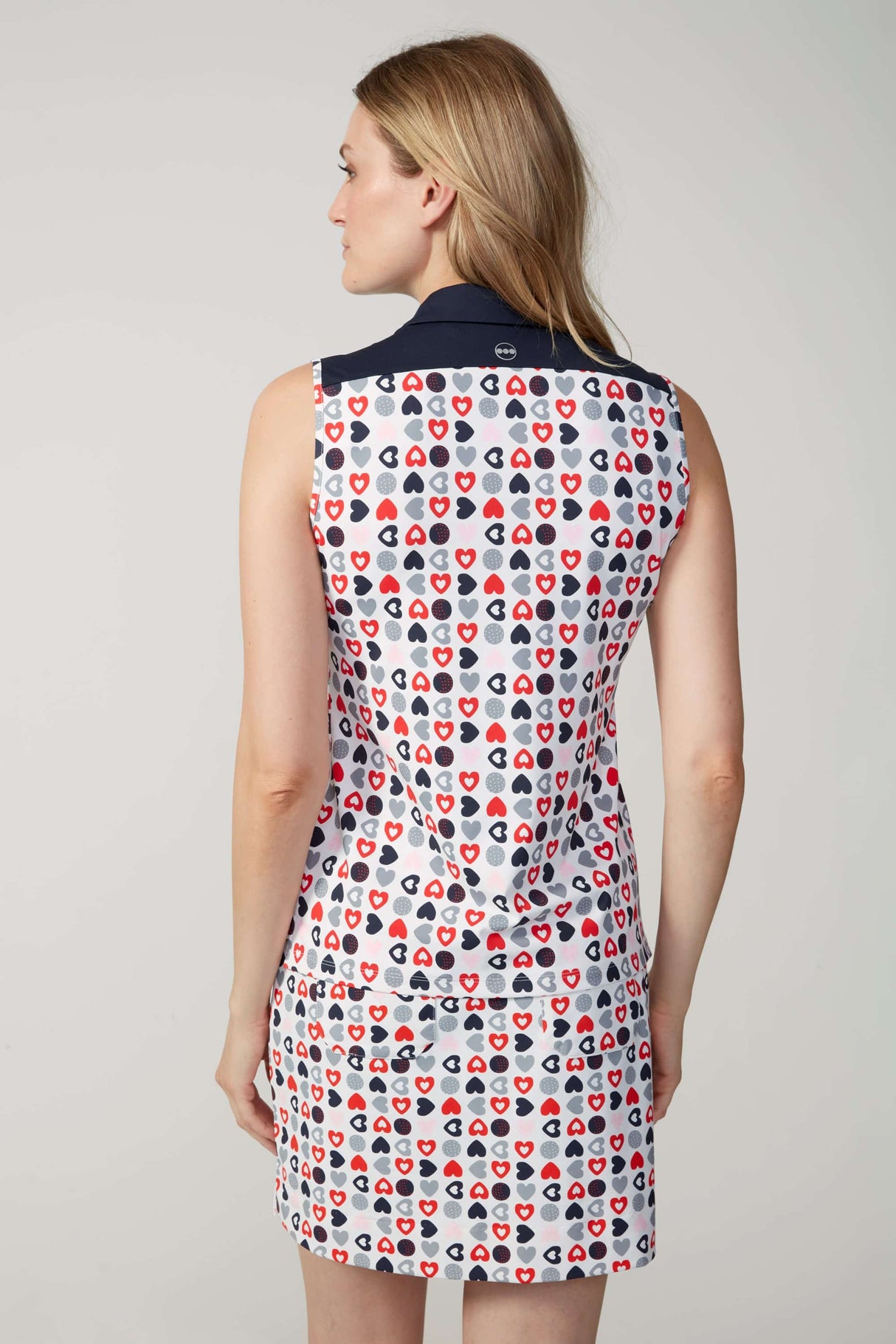 POLO SWING CONTROL NAVY HEARTS