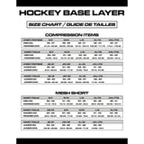 Elite Pantalon De Hockey Compression Avec Coquille Junior