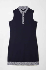 ROBE SWING CONTROL SANS MANCHES NECK DRESS