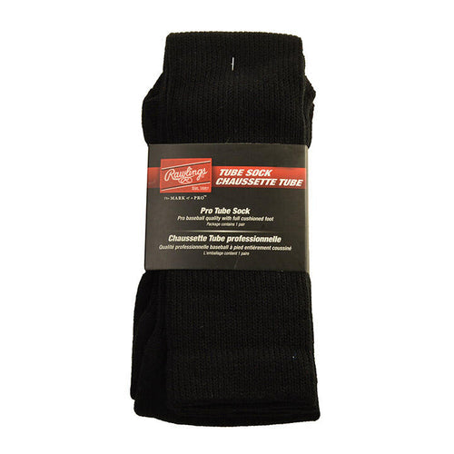 BAS BASEBALL RAWLINGS PRO TUBE SOCKS 1 PACK