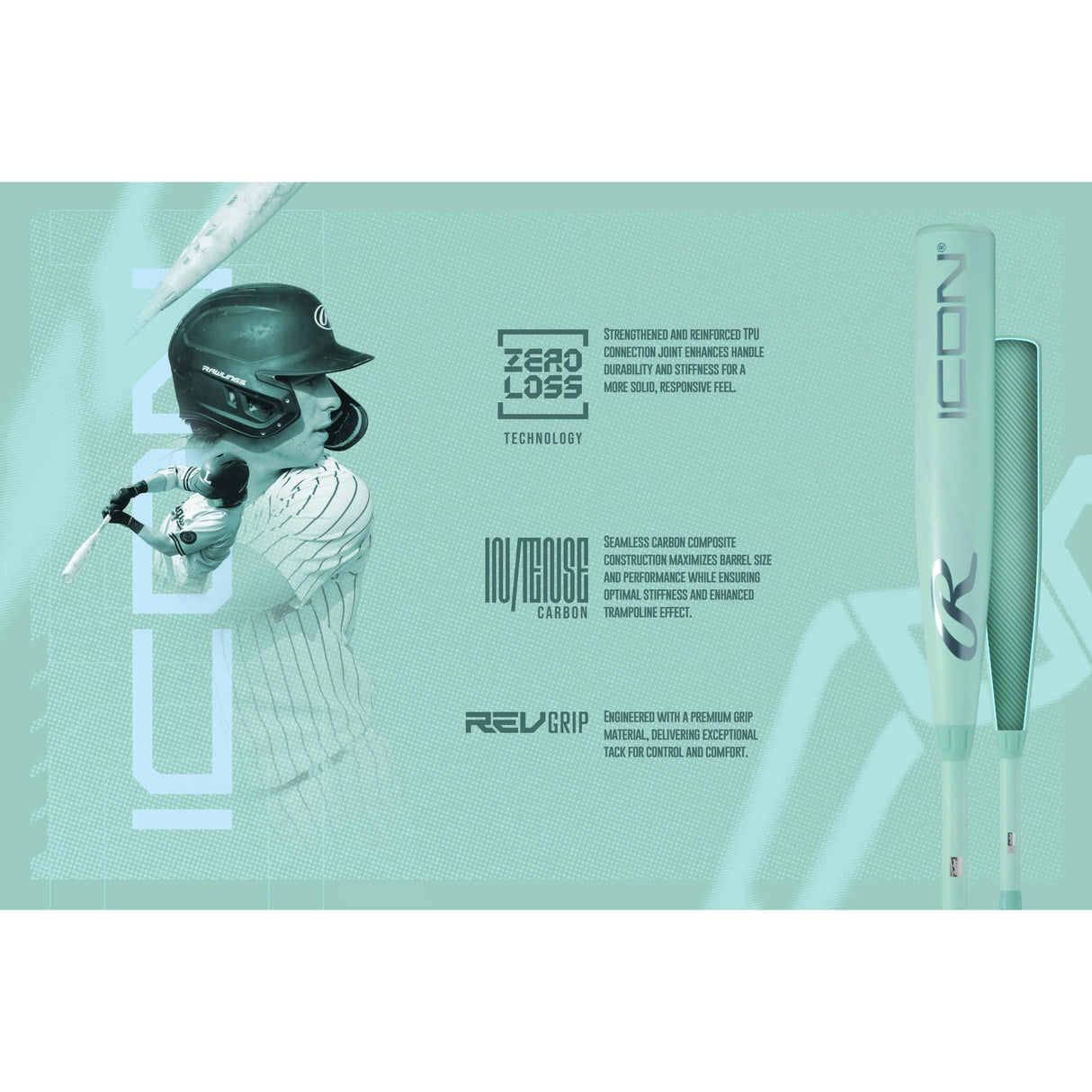 2026 BATON RAWLINGS ICON -8 (2 3/4'' BARREL) USSSA