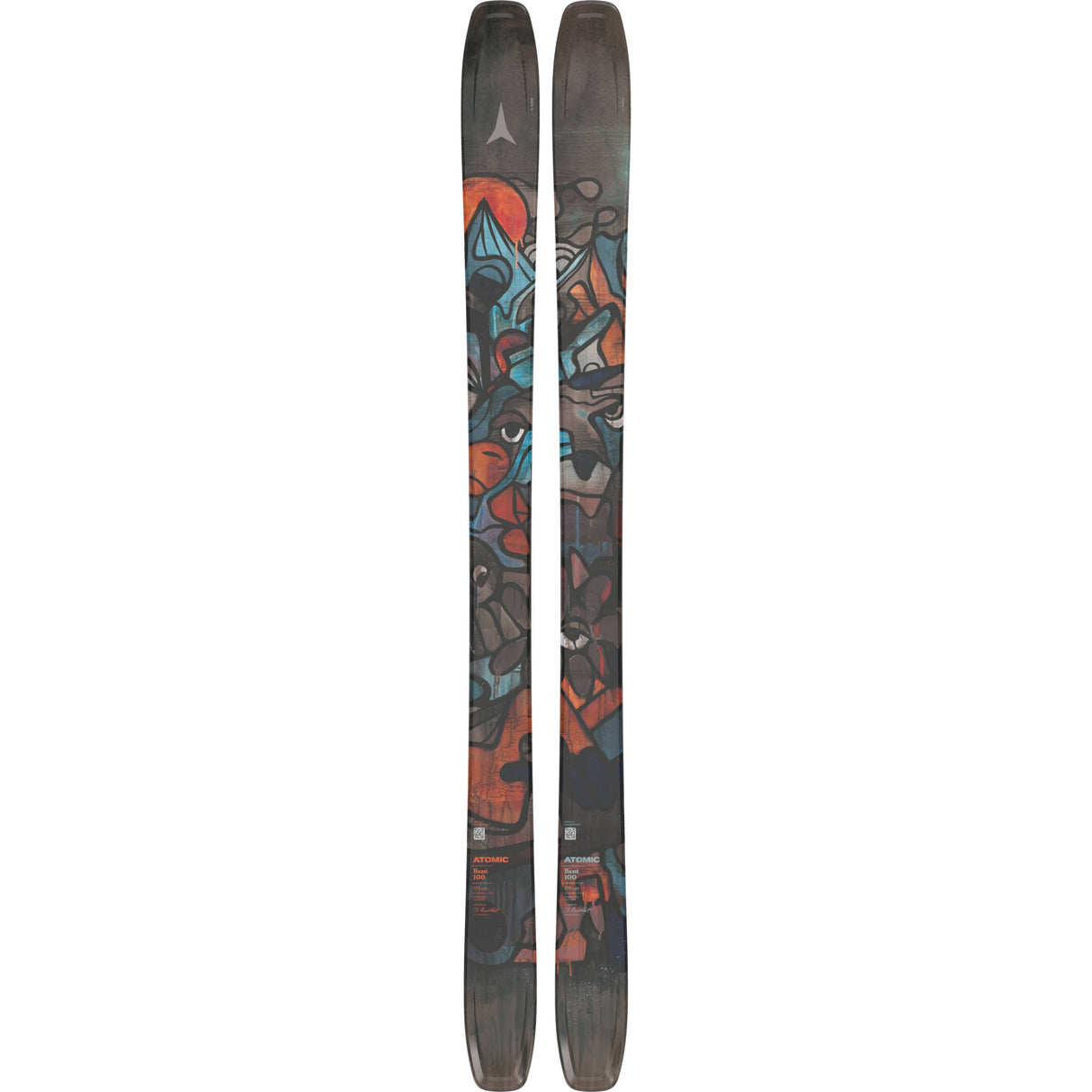 Atomic Bent 100 Flat Ski 2026 Polyvalent Freeride Et Park Confort