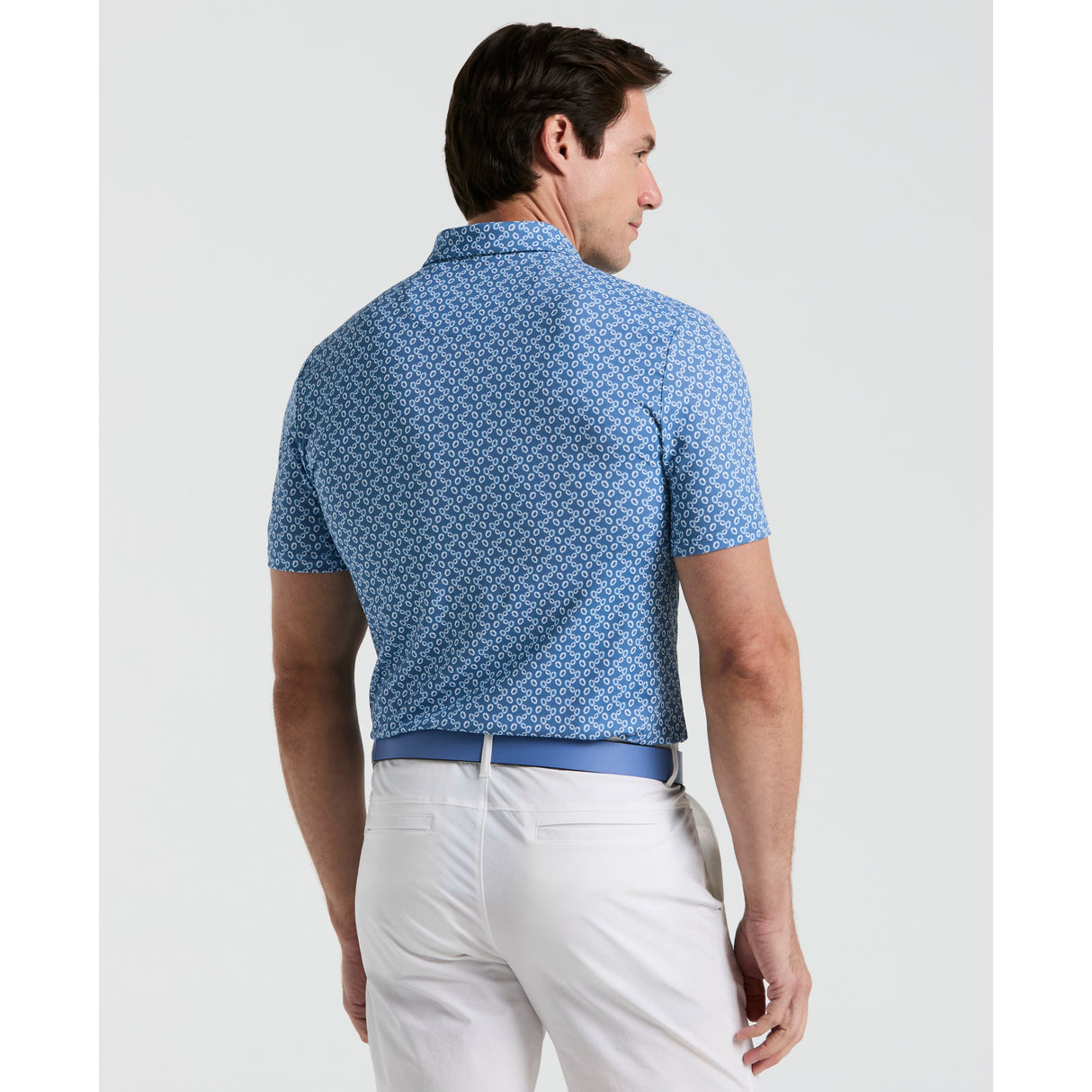 Polo Original Penguin Golf Polo Allover Lifesaver Print Respirant