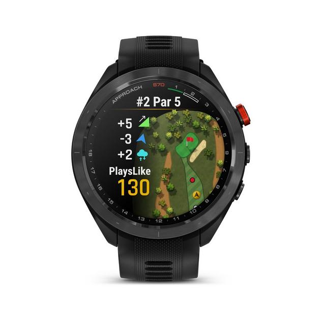 Montre Garmin Approach S70 47 Mm Pour Golf Avec AMOLED