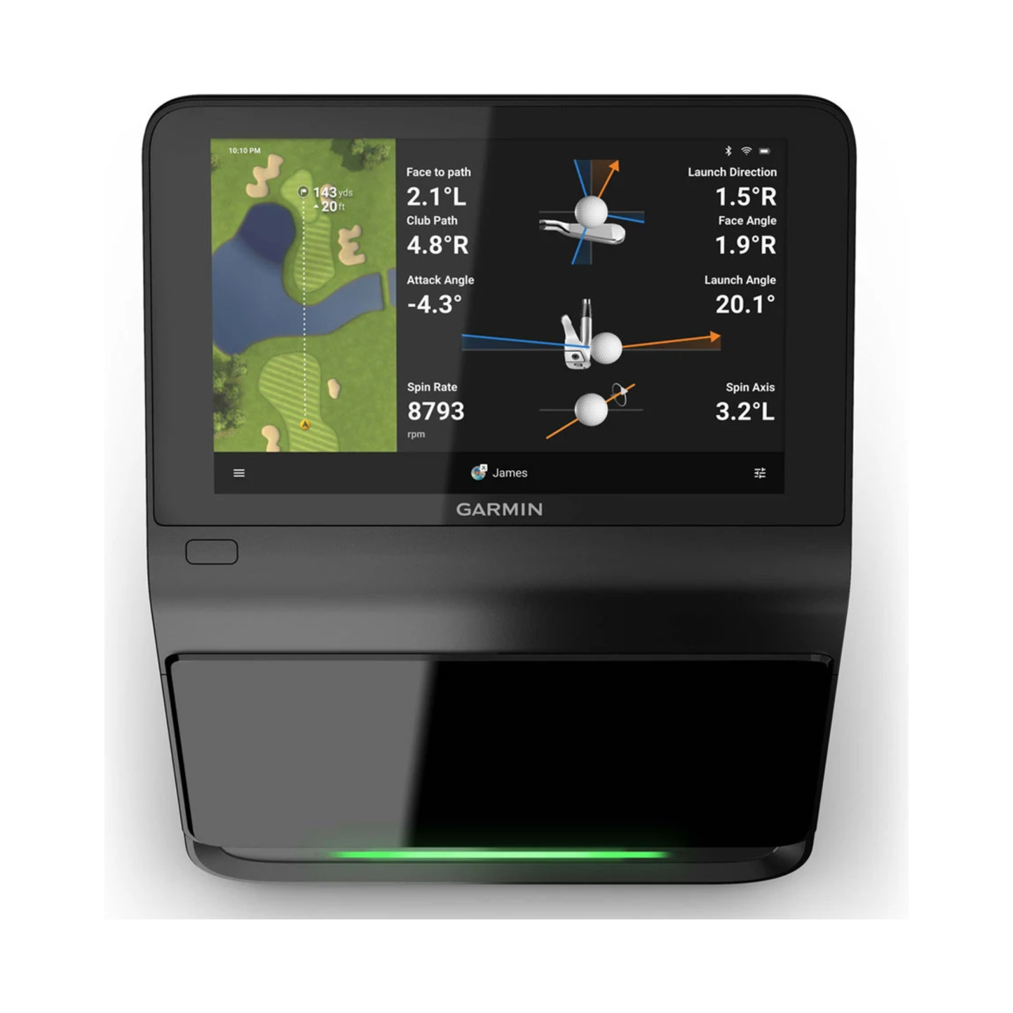 GARMIN R50 PREMIUM LAUNCH MONITOR AND SIMULATOR