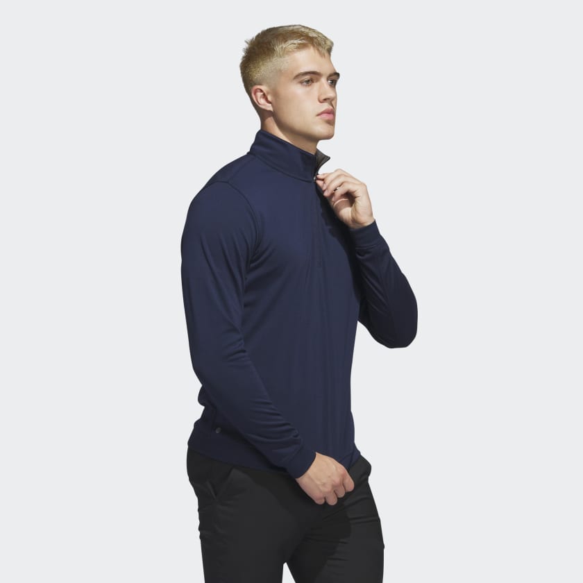 Adidas Chandail Elevate Golf Sweatshirt Extensible Matières Recyclées