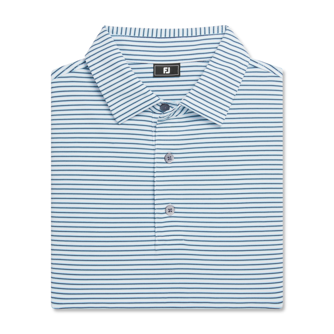 POLO FOOTJOY HICKORY STRIPE PIQUE