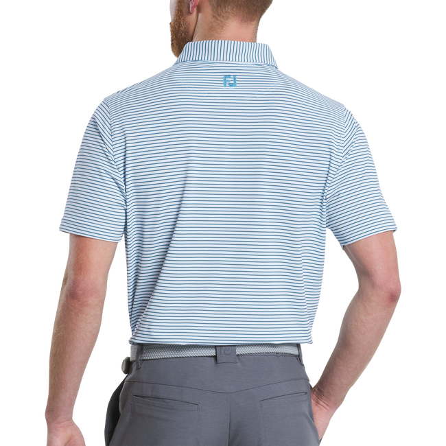 POLO FOOTJOY HICKORY STRIPE PIQUE