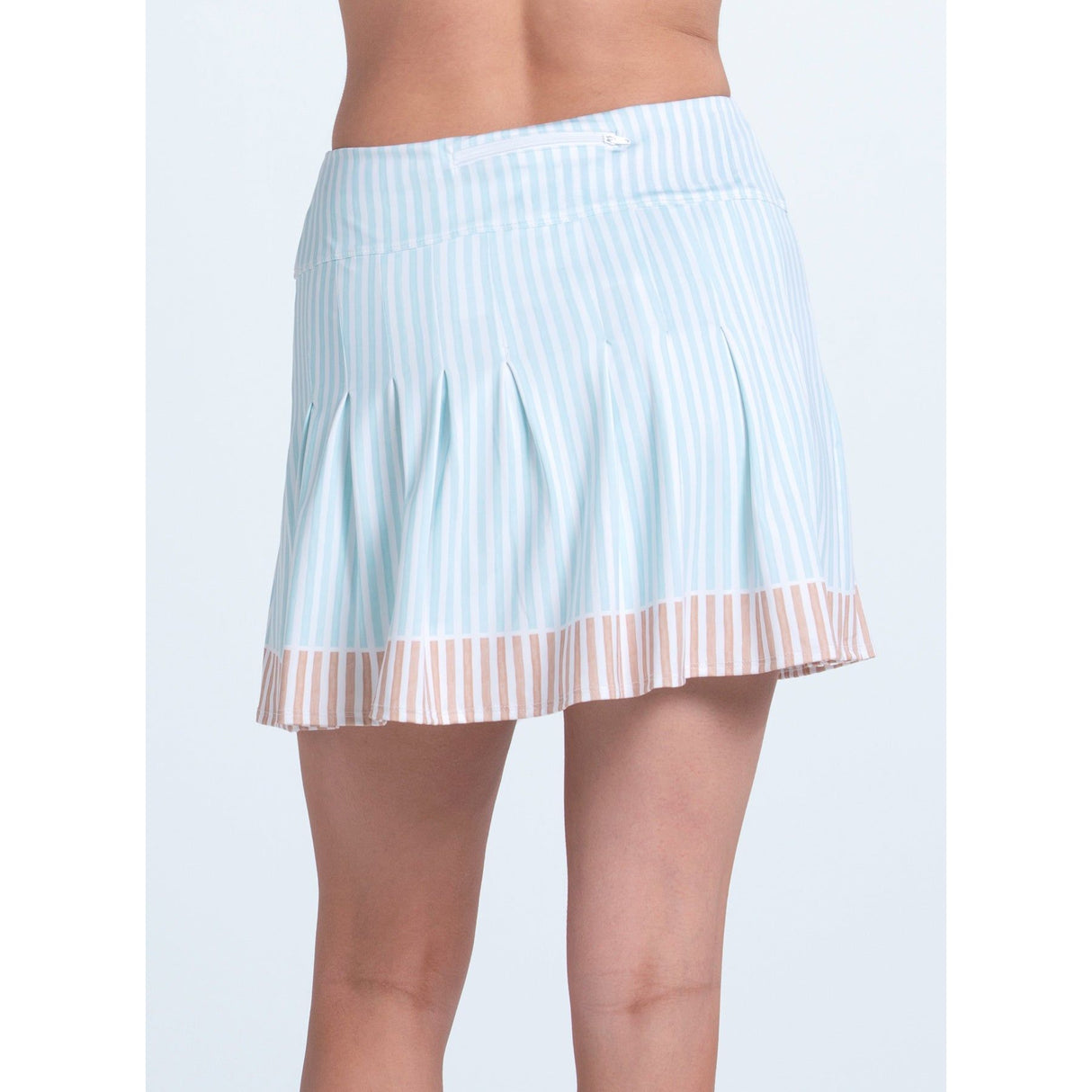 LUCKY IN LOVE RIVIERA STRIPE POCKET SKORT